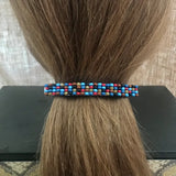 Western Inspired Large French Barrette, 90mm, For Long Hair, Sturdy