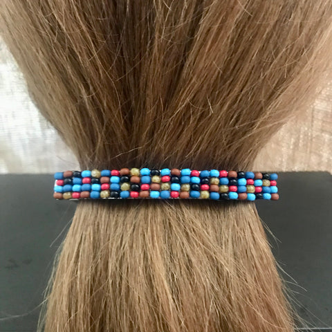 Western Inspired Large French Barrette, 90mm, For Long Hair, Sturdy