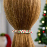 Holiday Mix Large French Barrette, 90mm