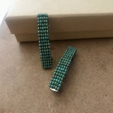 Seafoam Green MINI French Style Barrettes, 40mm, Set of Two