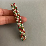 Holiday Mix Large French Barrette, 90mm