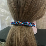 Western Inspired Large French Barrette, 90mm, For Long Hair, Sturdy