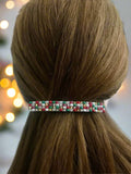 Holiday Mix Large French Barrette, 90mm