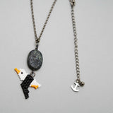 Great Black-backed Gull Necklace On Adjustable Chain