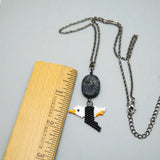 Great Black-backed Gull Necklace On Adjustable Chain