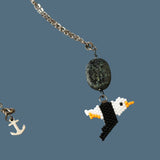 Great Black-backed Gull Necklace On Adjustable Chain